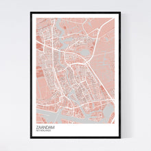 Load image into Gallery viewer, Zaandam City Map Print
