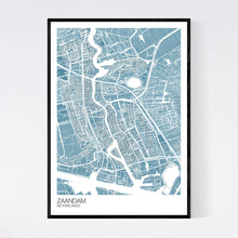 Load image into Gallery viewer, Zaandam City Map Print