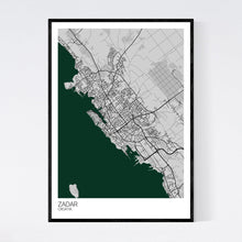Load image into Gallery viewer, Zadar City Map Print
