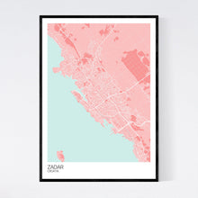 Load image into Gallery viewer, Zadar City Map Print