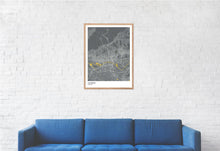 Load image into Gallery viewer, Map of Zagreb, Croatia