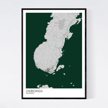 Load image into Gallery viewer, Zamboanga City Map Print