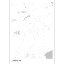 Load image into Gallery viewer, Map of Zimbabwe, 