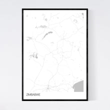 Load image into Gallery viewer, Map of Zimbabwe, 