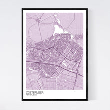 Load image into Gallery viewer, Zoetermeer City Map Print