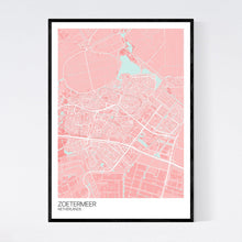 Load image into Gallery viewer, Zoetermeer City Map Print