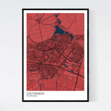 Load image into Gallery viewer, Zoetermeer City Map Print