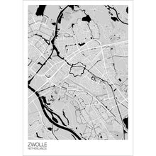 Load image into Gallery viewer, Map of Zwolle, Netherlands