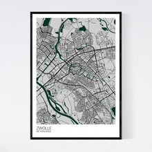 Load image into Gallery viewer, Zwolle City Map Print