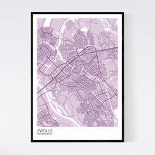 Load image into Gallery viewer, Zwolle City Map Print
