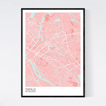 Load image into Gallery viewer, Zwolle City Map Print